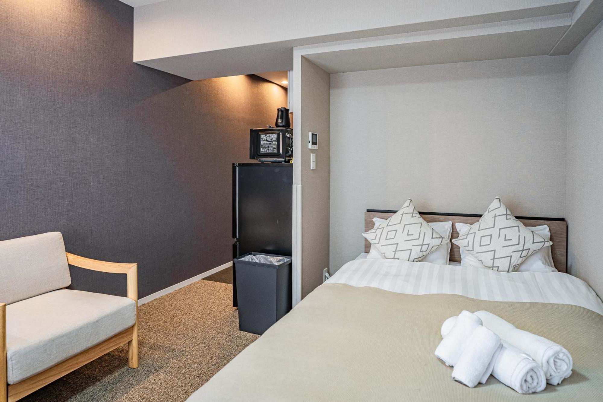 Apartment Hotel 11 Umeda Kamiyama Osaka Exteriör bild